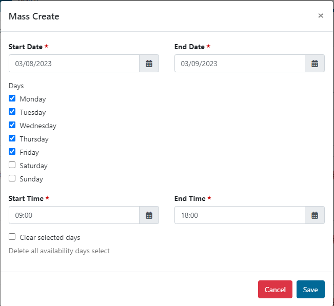TutorCruncher tutors filtering screenshot